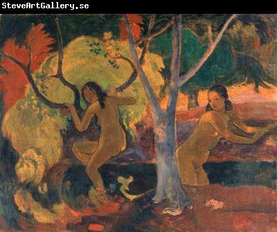 Paul Gauguin Bathers at Tahiti